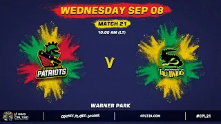 LIVE | St Kitts & Nevis Patriots vs Jamaica Tallawahs | CPL 2021