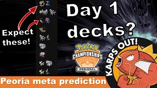 What decks will you play against Day 1? Peoria regional meta predictions Pokémon Trading Card Game