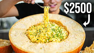 Parmesan Cheese Wheel Pasta