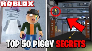 Top 50 Secrets in Roblox Piggy (The Movie)