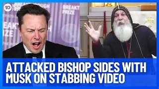 Attacked Sydney Bishop Sides With Elon Musk On Keeping Stabbing Video Online | 10 News First