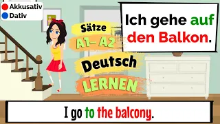 Deutsch für Anfänger wichtige verben a1 und a2 deutsch lernen part 23