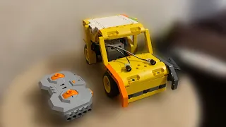 Машина на пульте управления из lego