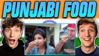 Americans React to Amazing Punjabi Street Food (India Breakfast for 14 Cents)