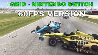 Indycars in GRID Autosport on Nintendo Switch (60fps version)