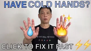 How to get rid of cold hands