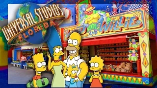 Playing Carnival Games At The Universal Studios Simpsons Fair | Carnival Quest