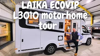 Laika ECO VIP L3010 : The One Motorhome walk around tour and demo