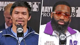 Manny Pacquiao vs. Adrien Broner FINAL PRESS CONFERENCE | ShowTime Boxing