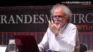 Arnoldo Kraus en Grandes Maestros.UNAM (Primera sesión sesión 1/4)