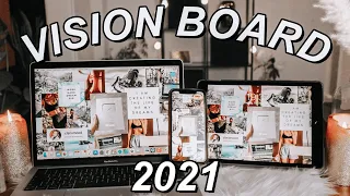 DIGITALES VISION BOARD für 2022 erstellen, DAS WIRKLICH FUNKTIONIERT!