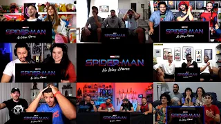 Spider-Man No Way Home Teaser Fans MASHUP Reaction | Reaction Mashup Specials