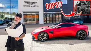 ASTON MARTIN INSPECTED THE WRECKED 2019 VANTAGE I REBUILT