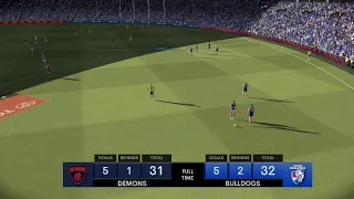 AFL 23 Predicts Round 1: Dees Vs Dogs