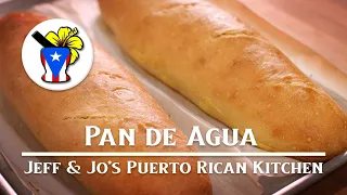 How to make Pan de Agua (Puerto Rican Bread) - Easy Puerto Rican Recipe
