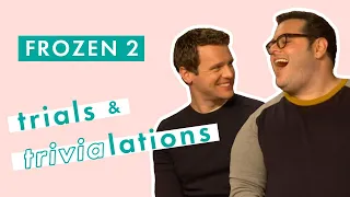 Frozen 2's Josh Gad and Jonathan Groff sing hilarious duet and test their film knowledge | Cosmo UK