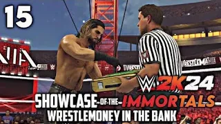 WWE 2K24 Showcase 40 Years of WrestleMania Part 15 - Brock Lesnar Vs Roman Reigns WrestleMania 31