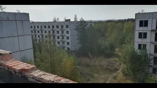 Sovětské vojenské sídliště Hradčany a areál "Komín" / Soviet housing estate and "Chimney" area URBEX