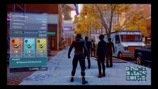 Spider-Man PS4 Taskmaster Bomb Challenge Greenwich - Ultimate Level - Gold