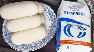 How to prepare ALL PURPOSE FLOUR FUFU (Swallow) /Tina's Kitchen.