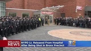 NYPD Lt. Released From Hospital After Being Shot Inside Bronx Precinct