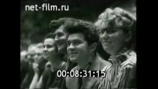 1960г. Москва. сатирики Лев Миров и Марк Новицкий.