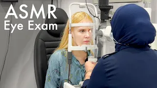 Eye Test at Drury Porter Eyecare London (Unintentional ASMR, Real Person ASMR)