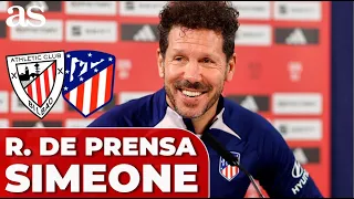 ATHLETIC CLUB - ATLÉTICO | SIMEONE, rueda de prensa completa