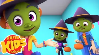 Knock Knock Who's There | Spooky Halloween Songs + More Kids Music from Super Kids Network