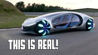 Futuristic Mercedes Drives Sideways | AVTR