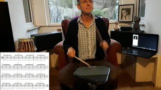 Advanced paradiddle exercise