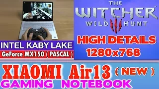 NEW Xiaomi Air 13 Notebook The Witcher 3 - 256 SSD/Intel Core i5-7200U/8GB RAM/GeForce MX150 2GB