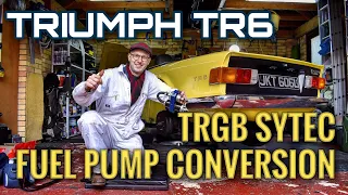 Triumph TR6 TRGB Fuel Pump Conversion