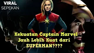 10 Kekuatan Captain Marvel yang Dapat Mengalahkan Thanos