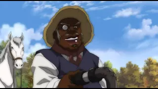 Uncle Ruckus with whip