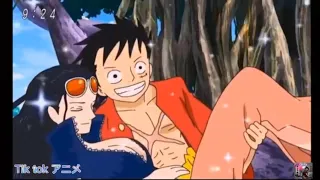 One piece tik tok #p7 || Tik tok anime thánh lù may mắn và động đội 🥰