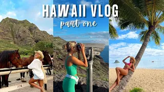 HAWAII TRAVEL VLOG PART 1 2023 || things to do in Waikiki, private beach, best hike & boat rides