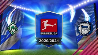 HOME TEAM ANTHEM  - Werder Bremen vs Hertha Berlin - PS4 GAMEPLAY-PES 2020