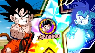 E' FORTISSIMO 😍 MA HA UN PROBLEMINO 😱 100% INT KID GOKU EZA SHOWCASE LINK LVL 10! DBZ DOKKAN BATTLE