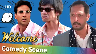 Best Comedy Scenes of Superhit Movie Welcome | Akshay Kumar- Nana Patekar - Vijay Raaz