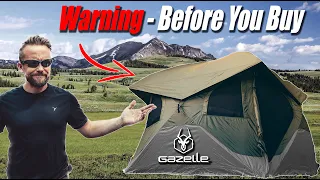 What Others Won't / Can't Say - Gazelle T3X Tent Review - Pros and Major Cons