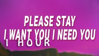 [ 1 HOUR ] Benson Boone - Please stay I want you I need you oh God Beautiful Things (Lyrics)