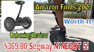 $369.00 Amazon Buy: Segway NINEBOT S Review. Great Value, Good Price for Escooter #segway #escooter