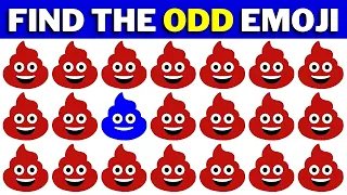 Spot the Odd Emoji | Emoji Challenge Quiz