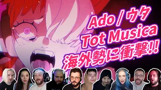 【Ado】海外ニキ ネキに衝撃走る!! Tot Musica 海外の反応