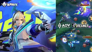 AOV New Skin Laville S-Dreamer | 6th Anniversary - Arena of Valor