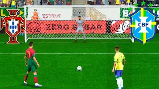 FIFA 23 ! PORTUGAL VS BRAZIL ! PENALTY SHOOTOUT ! PC GAME NEXT GEN 4K!