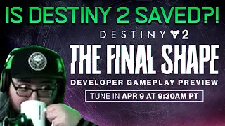 DID BUNGIE JUST SAVE DESTINY 2 WITH THE FINAL SHAPE?! | Live Reaction