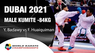 GOLD MEDAL. Badawy vs Huaiquiman - 2021 World Championships | WORLD KARATE FEDERATION