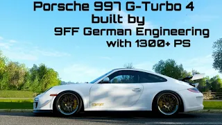 1300 PS Porsche 997 G-Turbo 4 built by 9ff German Engineering from 100-300 Kmh acceleration & sound